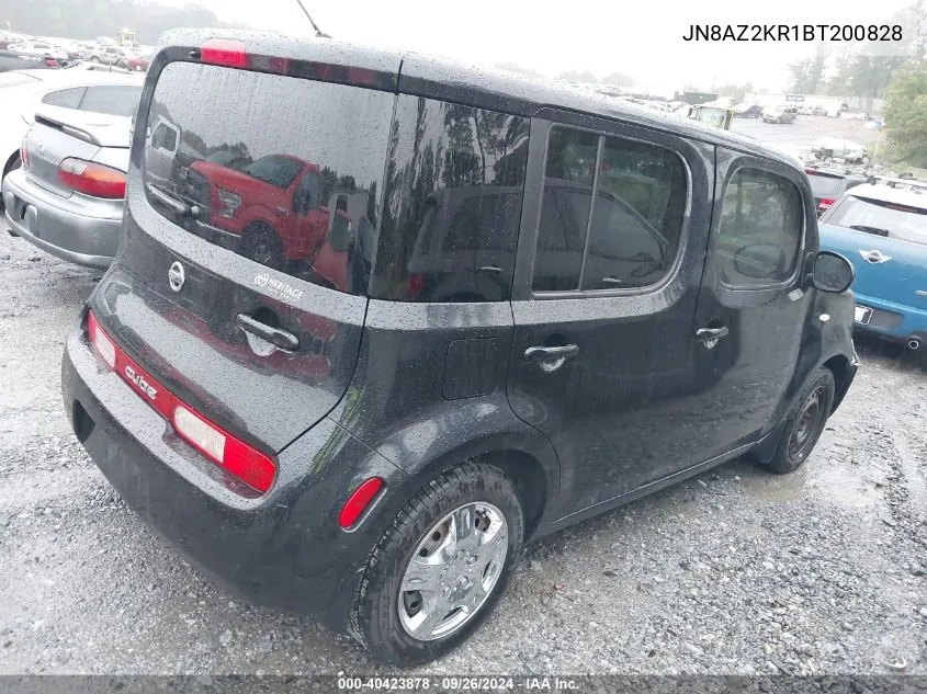 JN8AZ2KR1BT200828 2011 Nissan Cube 1.8S