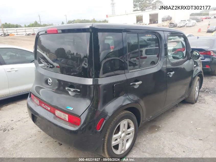 JN8AZ2KRXDT302177 2013 Nissan Cube 1.8 Sl