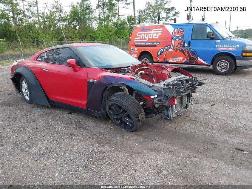2010 Nissan Gt-R Premium VIN: JN1AR5EF0AM230168 Lot: 44839339