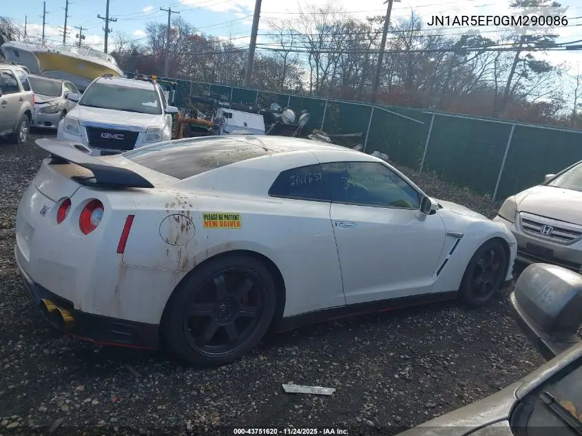 JN1AR5EF0GM290086 2016 Nissan Gt-R Black Edition