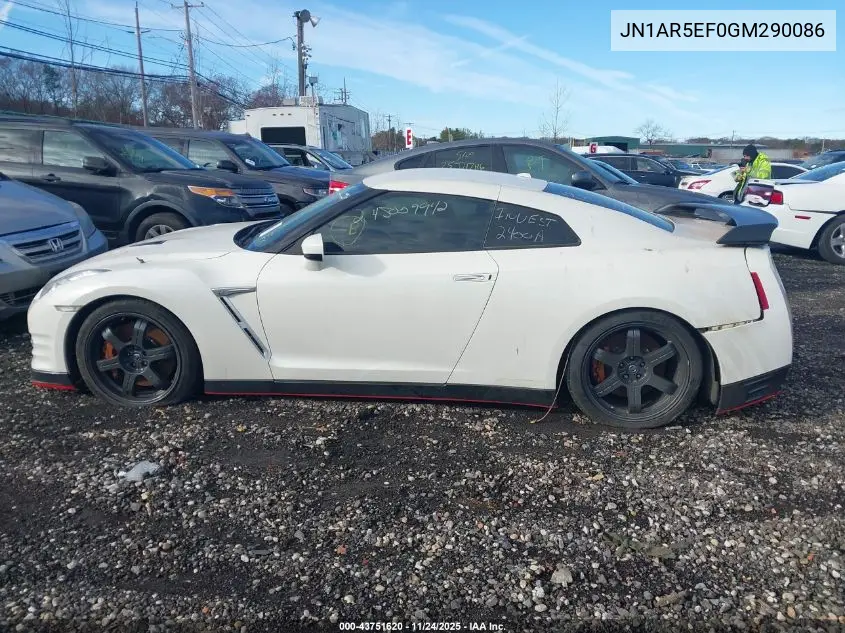 JN1AR5EF0GM290086 2016 Nissan Gt-R Black Edition