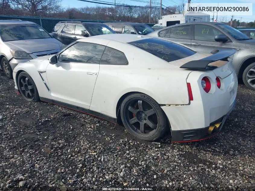 JN1AR5EF0GM290086 2016 Nissan Gt-R Black Edition