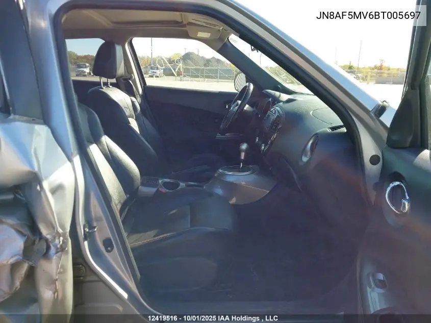 JN8AF5MV6BT005697 2011 Nissan Juke
