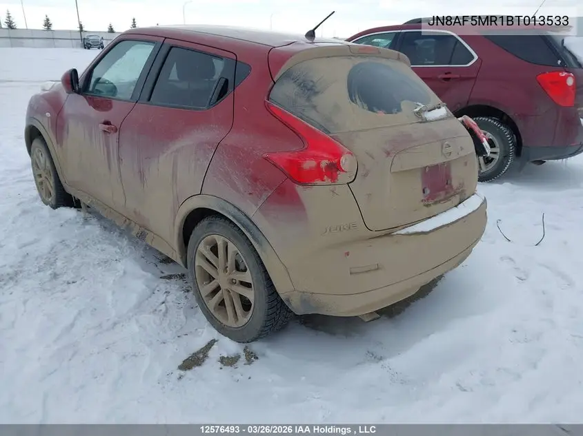 JN8AF5MR1BT013533 2011 Nissan Juke S/Sv/Sl