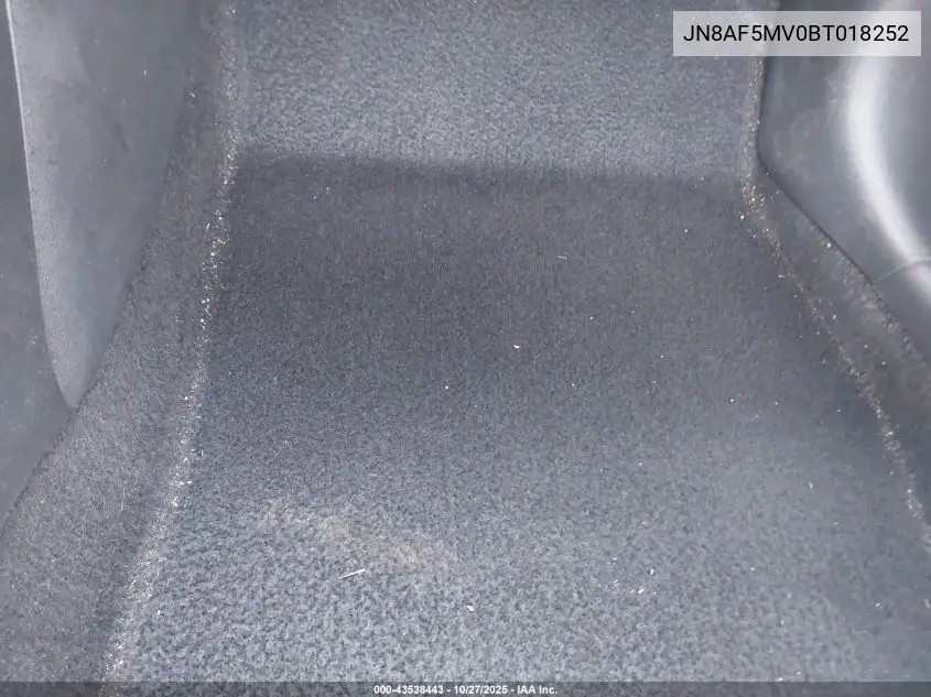 JN8AF5MV0BT018252 2011 Nissan Juke Sl