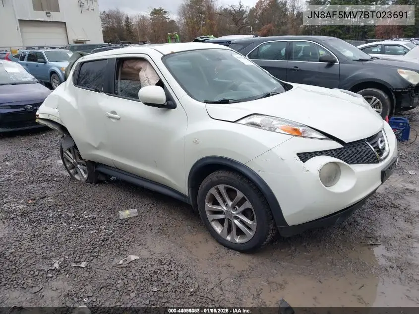 JN8AF5MV7BT023691 2011 Nissan Juke Sl