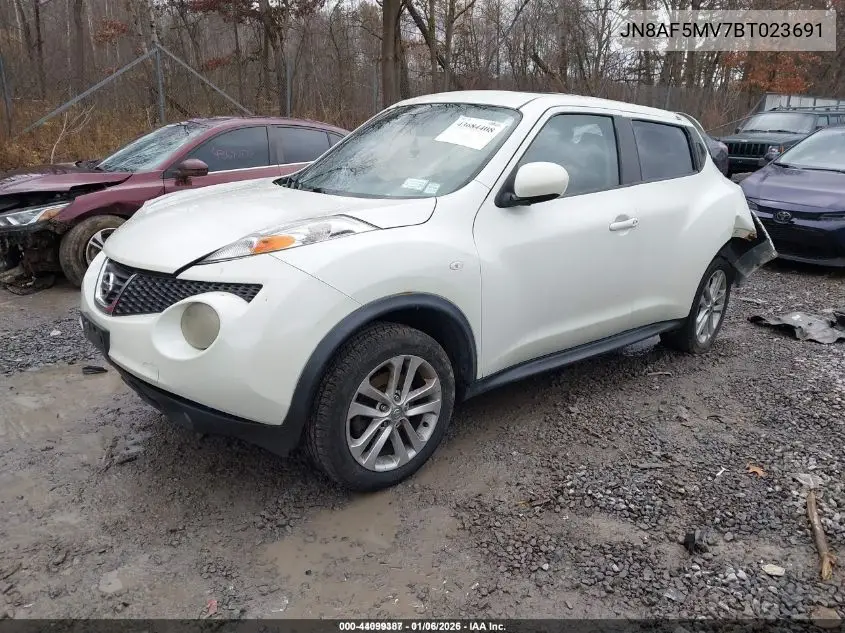 JN8AF5MV7BT023691 2011 Nissan Juke Sl