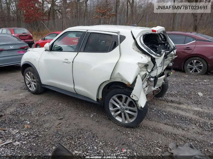 JN8AF5MV7BT023691 2011 Nissan Juke Sl
