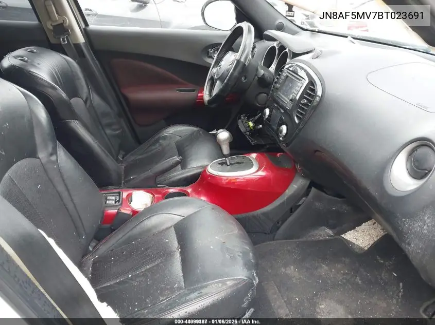 JN8AF5MV7BT023691 2011 Nissan Juke Sl