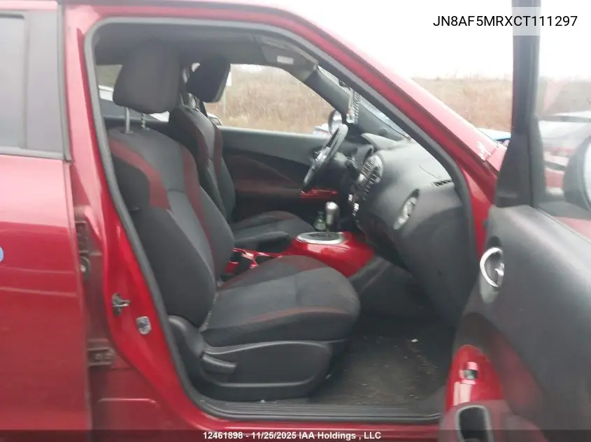 JN8AF5MRXCT111297 2012 Nissan Juke Sv