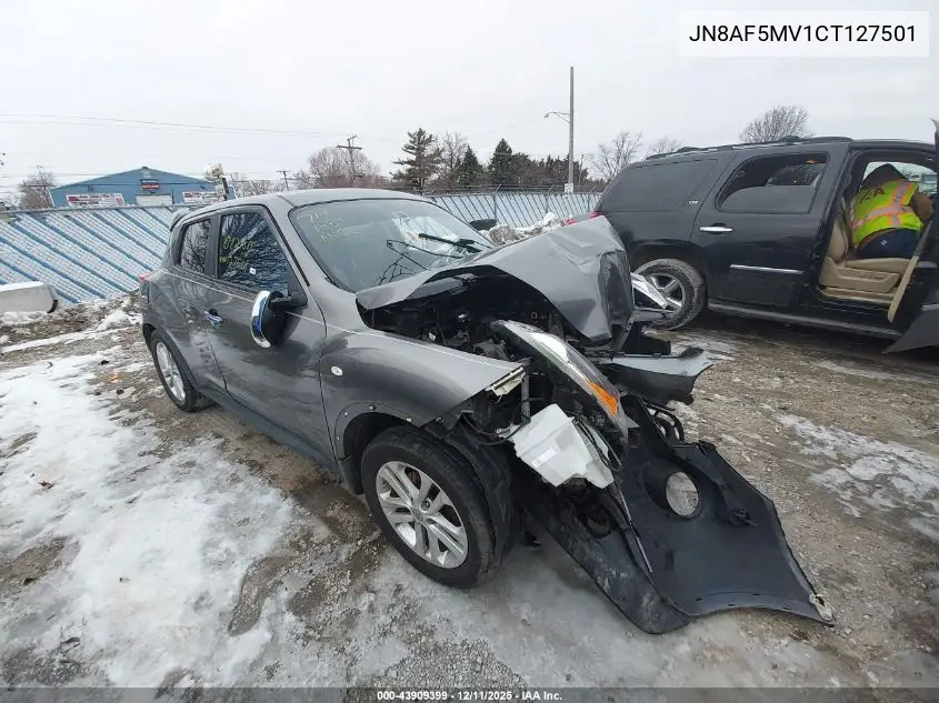 JN8AF5MV1CT127501 2012 Nissan Juke Sl