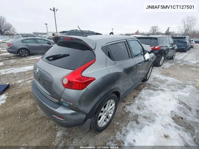 JN8AF5MV1CT127501 2012 Nissan Juke Sl