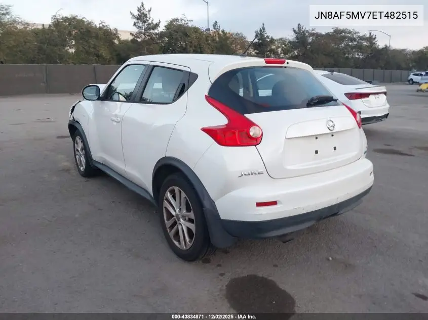 JN8AF5MV7ET482515 2014 Nissan Juke S