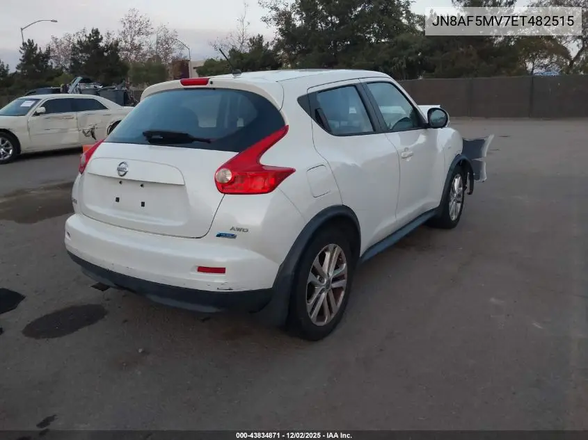 JN8AF5MV7ET482515 2014 Nissan Juke S