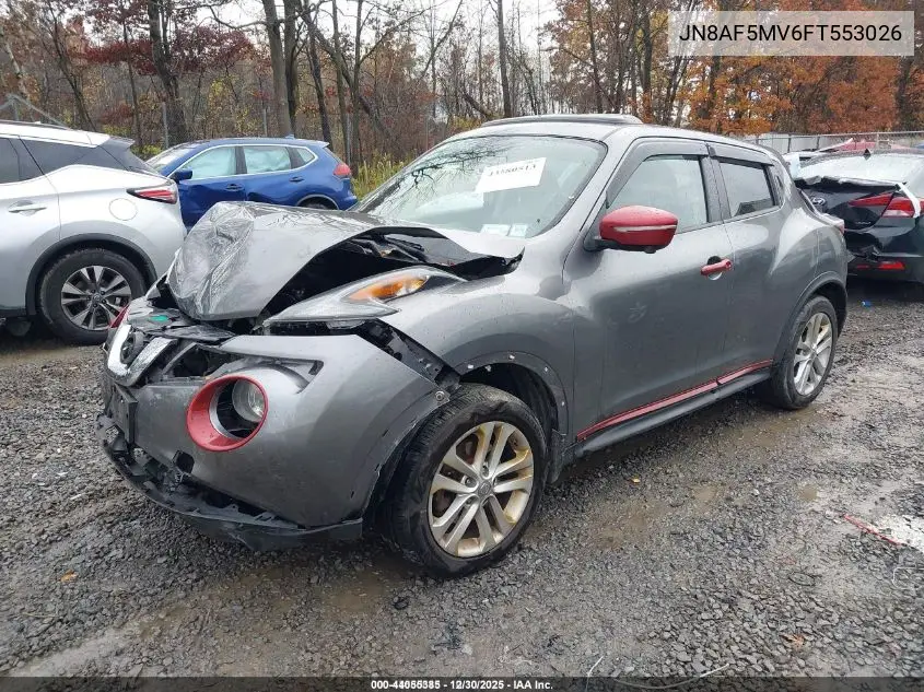 JN8AF5MV6FT553026 2015 Nissan Juke Sl