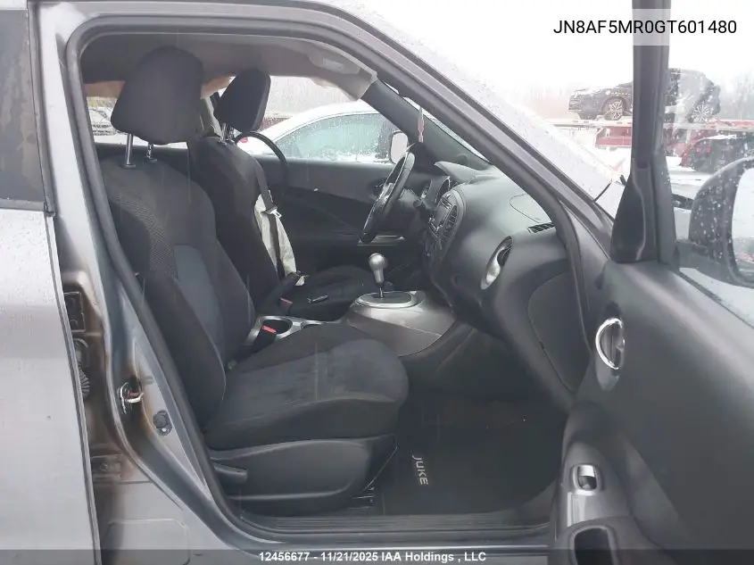 JN8AF5MR0GT601480 2016 Nissan Juke
