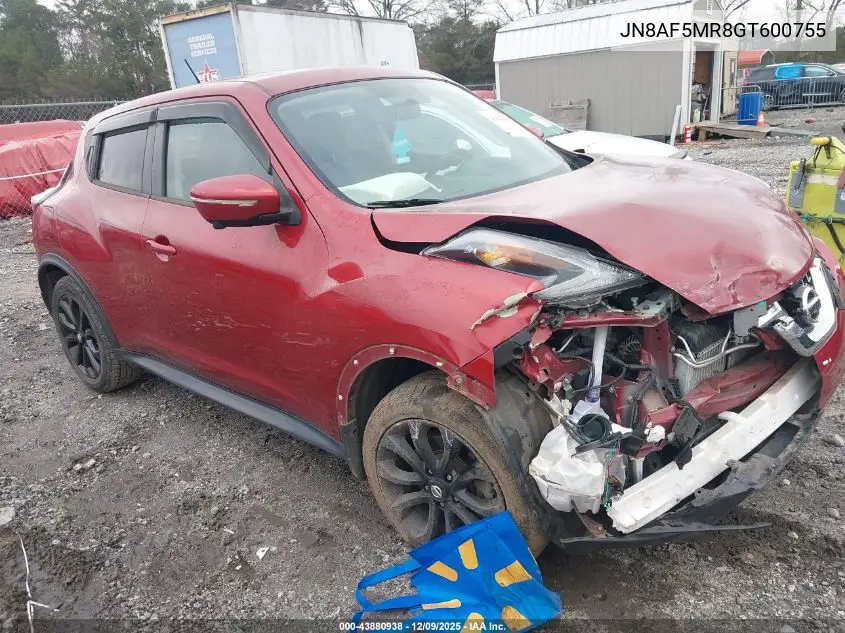 JN8AF5MR8GT600755 2016 Nissan Juke Sl