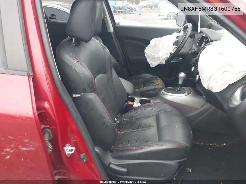JN8AF5MR8GT600755 2016 Nissan Juke Sl