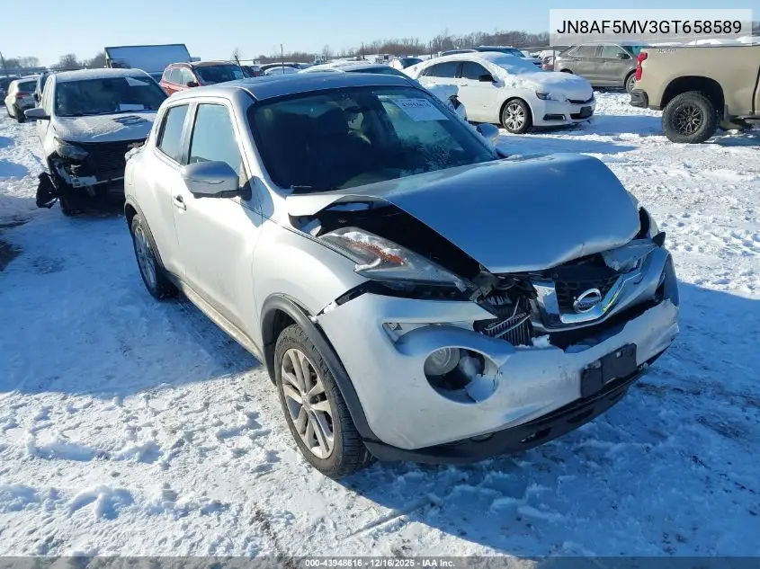 JN8AF5MV3GT658589 2016 Nissan Juke Sl