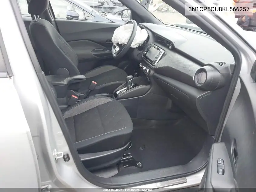 3N1CP5CU8KL566257 2019 Nissan Kicks S