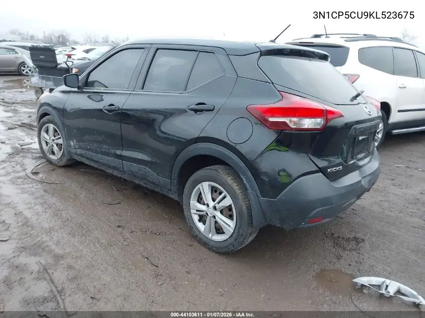 3N1CP5CU9KL523675 2019 Nissan Kicks S