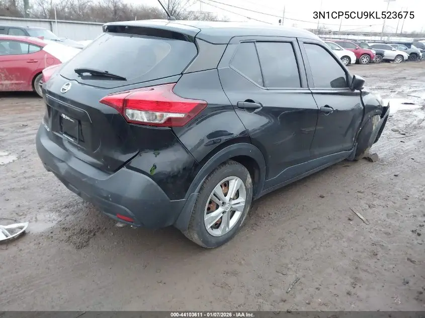3N1CP5CU9KL523675 2019 Nissan Kicks S