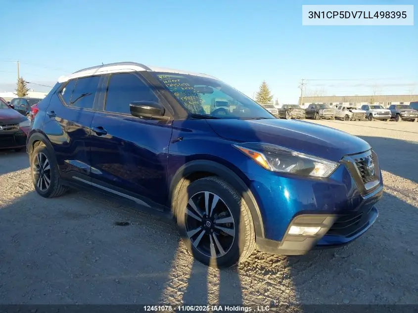 3N1CP5DV7LL498395 2020 Nissan Kicks Sr
