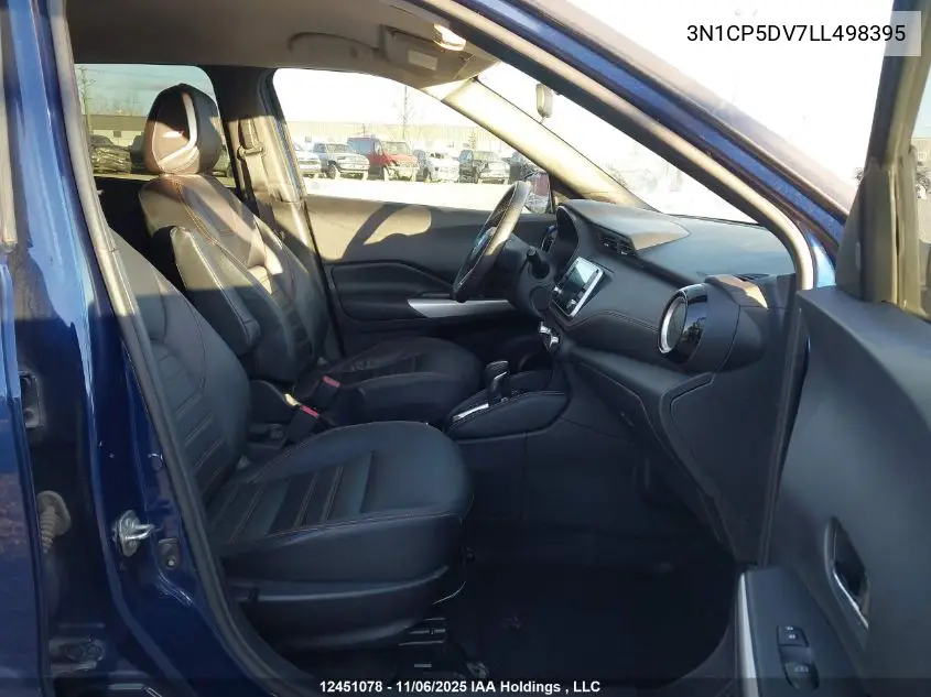 3N1CP5DV7LL498395 2020 Nissan Kicks Sr