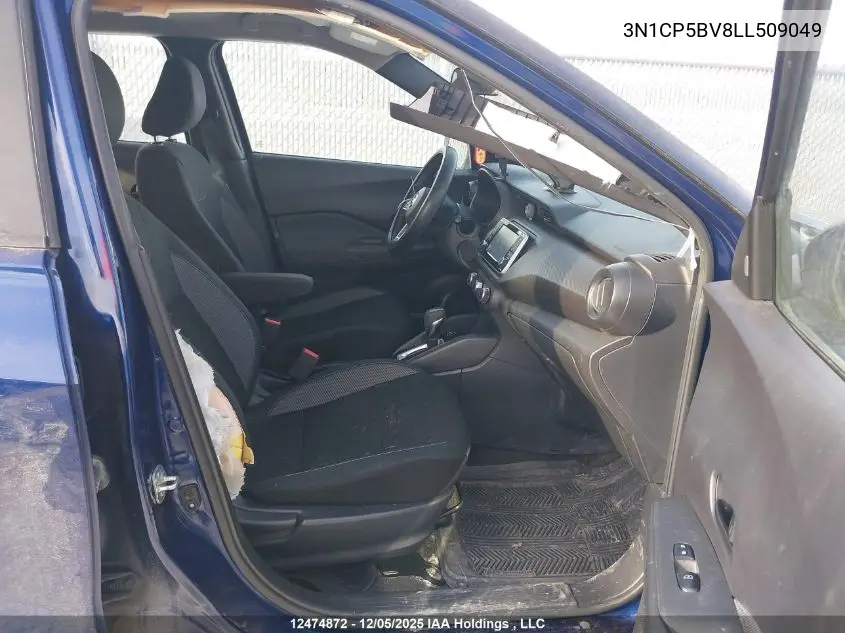 3N1CP5BV8LL509049 2020 Nissan Kicks