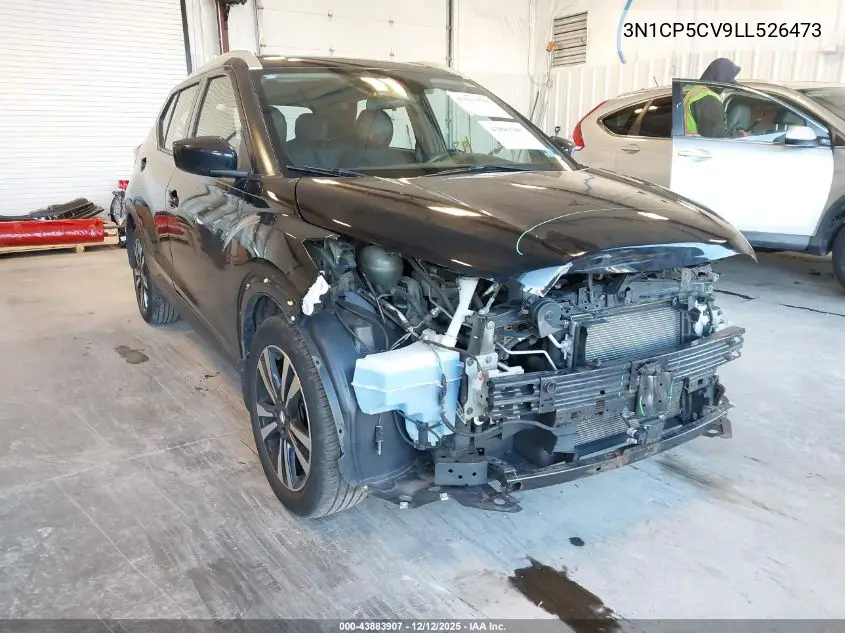 3N1CP5CV9LL526473 2020 Nissan Kicks Sv Xtronic Cvt