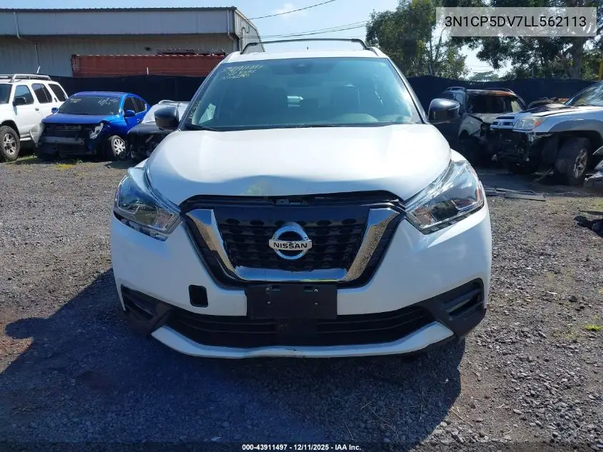 3N1CP5DV7LL562113 2020 Nissan Kicks Sr Xtronic Cvt
