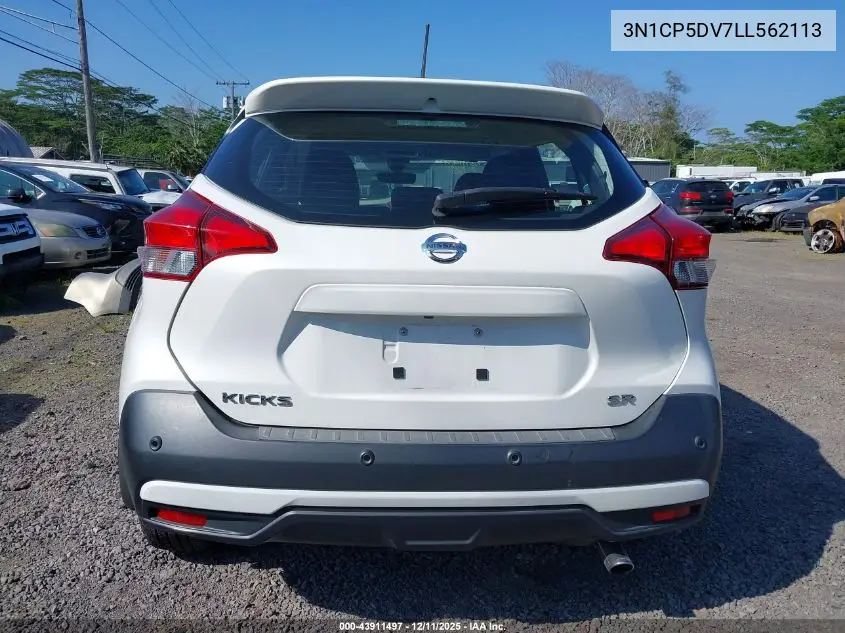 3N1CP5DV7LL562113 2020 Nissan Kicks Sr Xtronic Cvt
