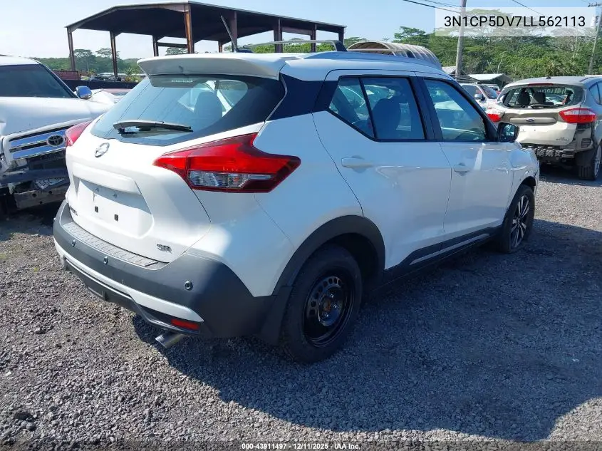 3N1CP5DV7LL562113 2020 Nissan Kicks Sr Xtronic Cvt