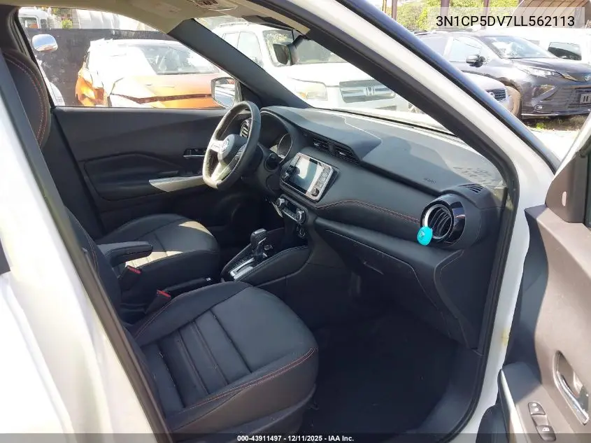 3N1CP5DV7LL562113 2020 Nissan Kicks Sr Xtronic Cvt