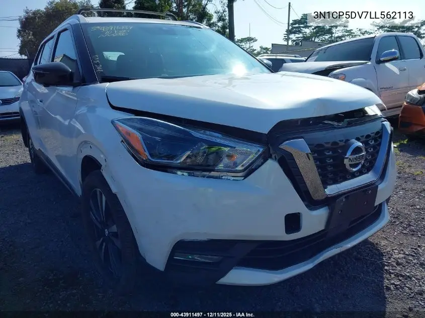 3N1CP5DV7LL562113 2020 Nissan Kicks Sr Xtronic Cvt