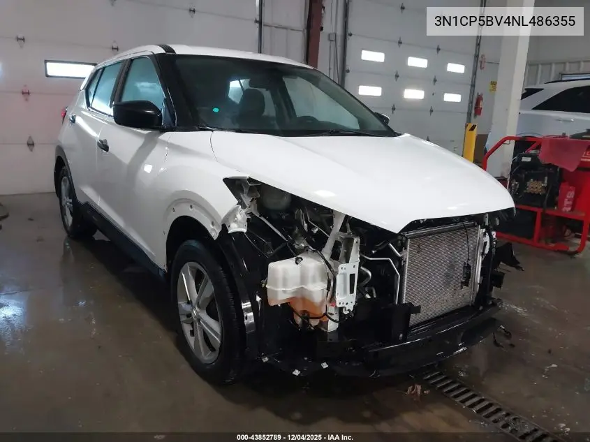 3N1CP5BV4NL486355 2022 Nissan Kicks S