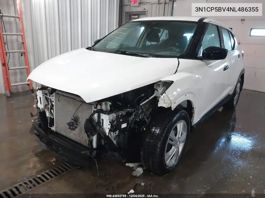 3N1CP5BV4NL486355 2022 Nissan Kicks S