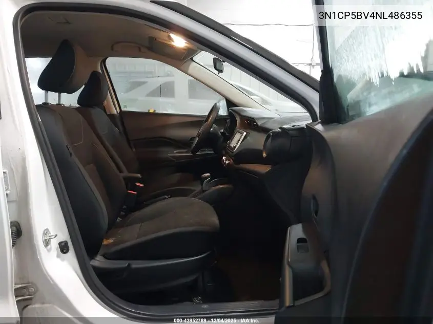 3N1CP5BV4NL486355 2022 Nissan Kicks S