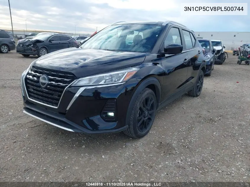 3N1CP5CV8PL500744 2023 Nissan Kicks Sv