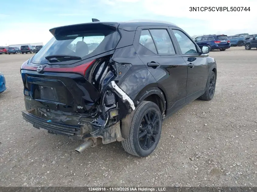 3N1CP5CV8PL500744 2023 Nissan Kicks Sv