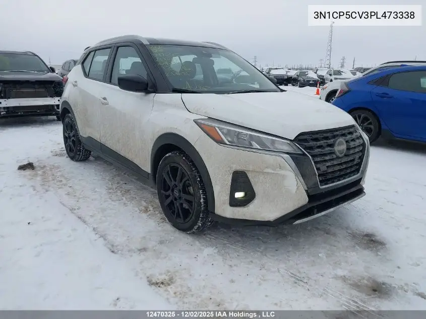 3N1CP5CV3PL473338 2023 Nissan Kicks Sv