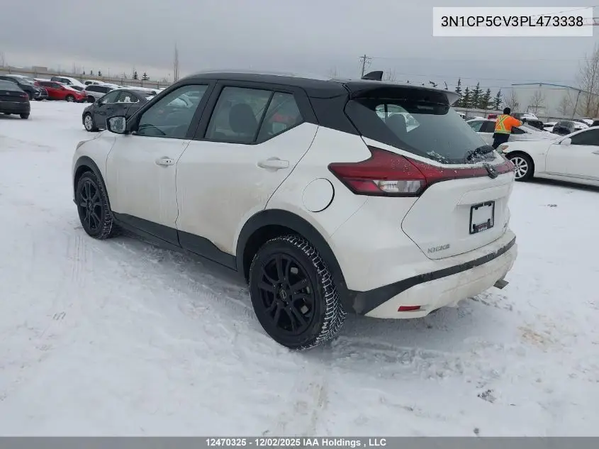 3N1CP5CV3PL473338 2023 Nissan Kicks Sv