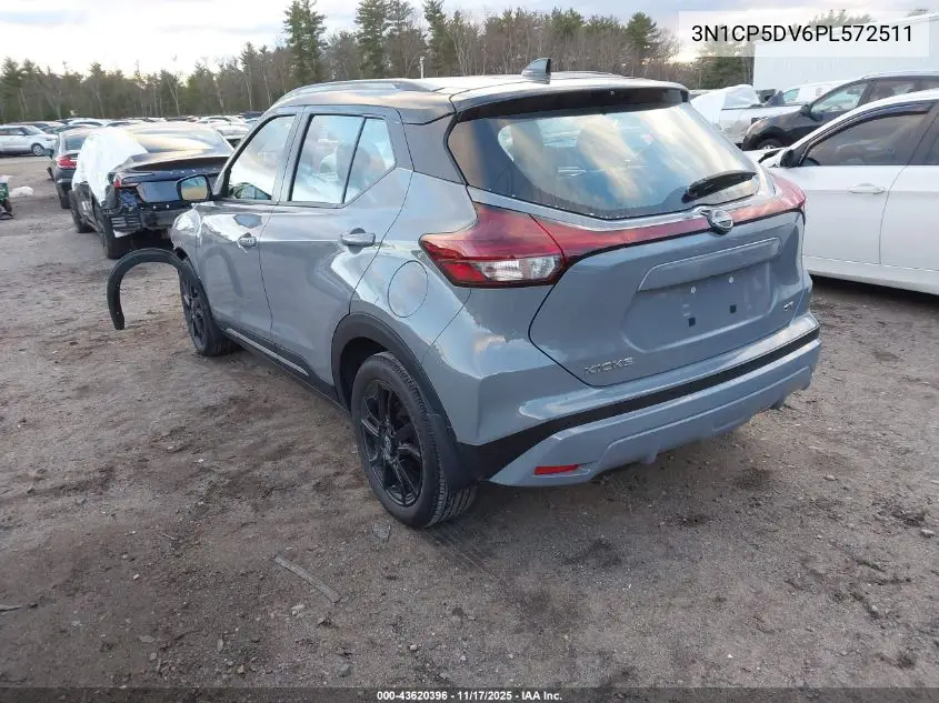 3N1CP5DV6PL572511 2023 Nissan Kicks Sr Xtronic Cvt