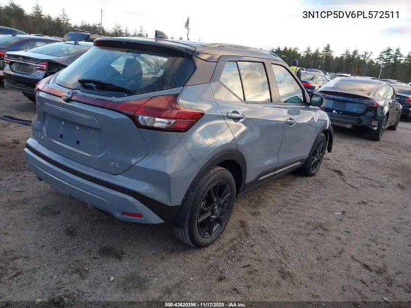 3N1CP5DV6PL572511 2023 Nissan Kicks Sr Xtronic Cvt