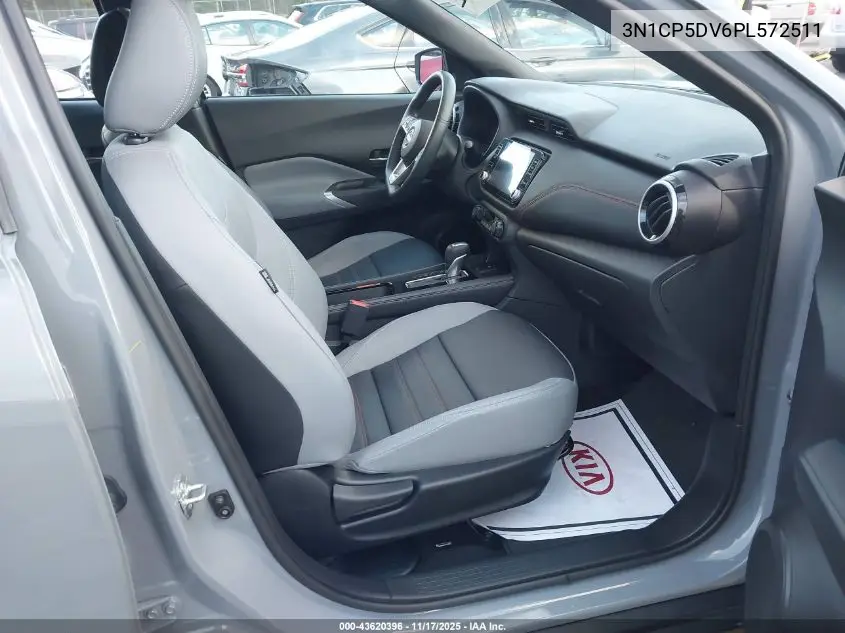 3N1CP5DV6PL572511 2023 Nissan Kicks Sr Xtronic Cvt