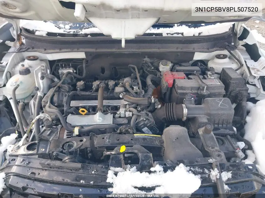 3N1CP5BV8PL507520 2023 Nissan Kicks S Xtronic Cvt