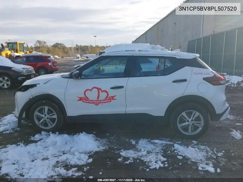 3N1CP5BV8PL507520 2023 Nissan Kicks S Xtronic Cvt