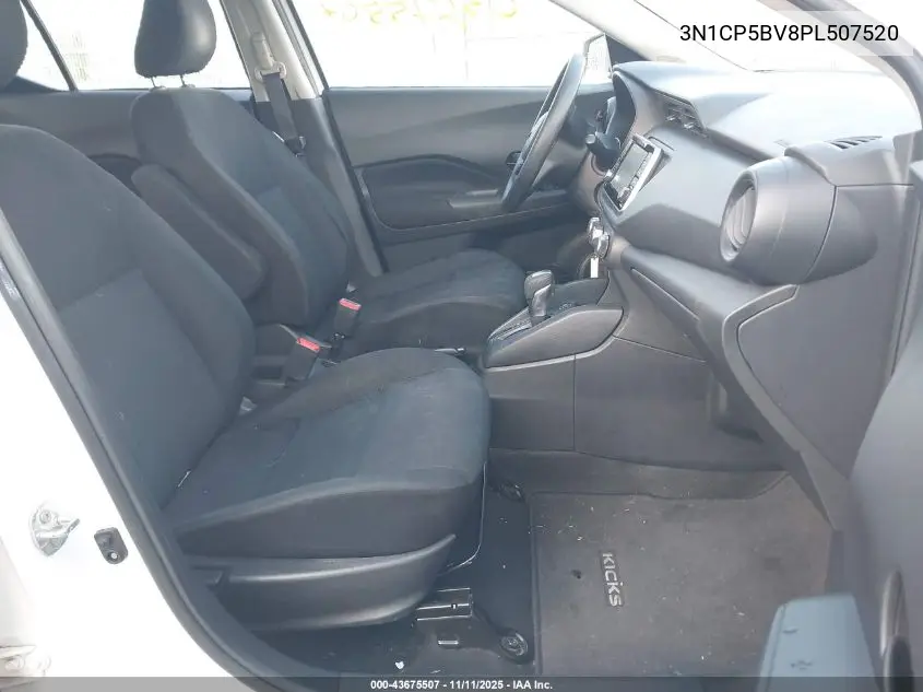 3N1CP5BV8PL507520 2023 Nissan Kicks S Xtronic Cvt