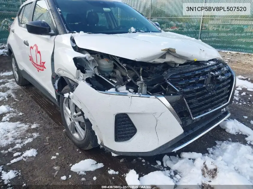 3N1CP5BV8PL507520 2023 Nissan Kicks S Xtronic Cvt