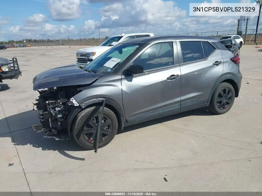 3N1CP5BV0PL521329 2023 Nissan Kicks S Xtronic Cvt
